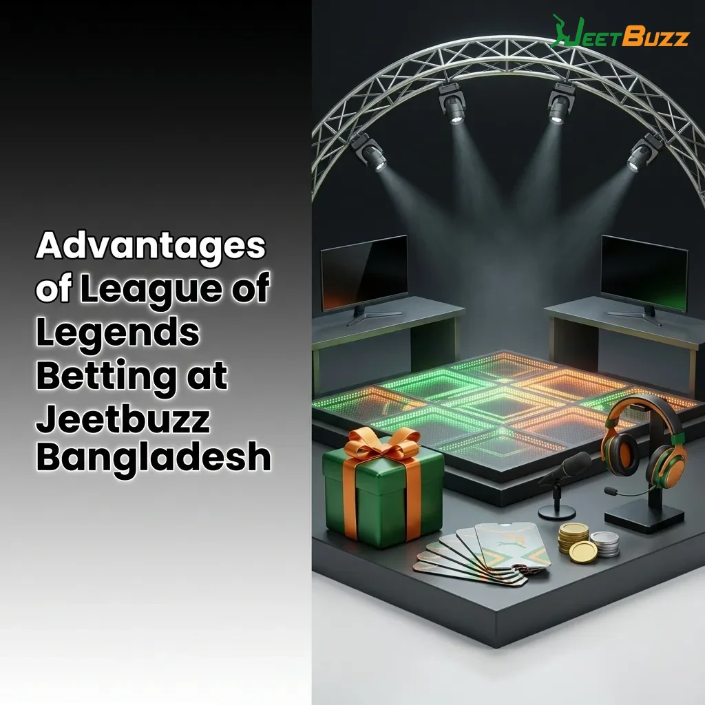 Jeetbuzz League of Legends betting platform showing competitive odds, mobile app, and Bangladesh payment methods interface — Jeetbuzz in Bangladesh