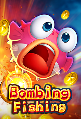 bombing fishing logo