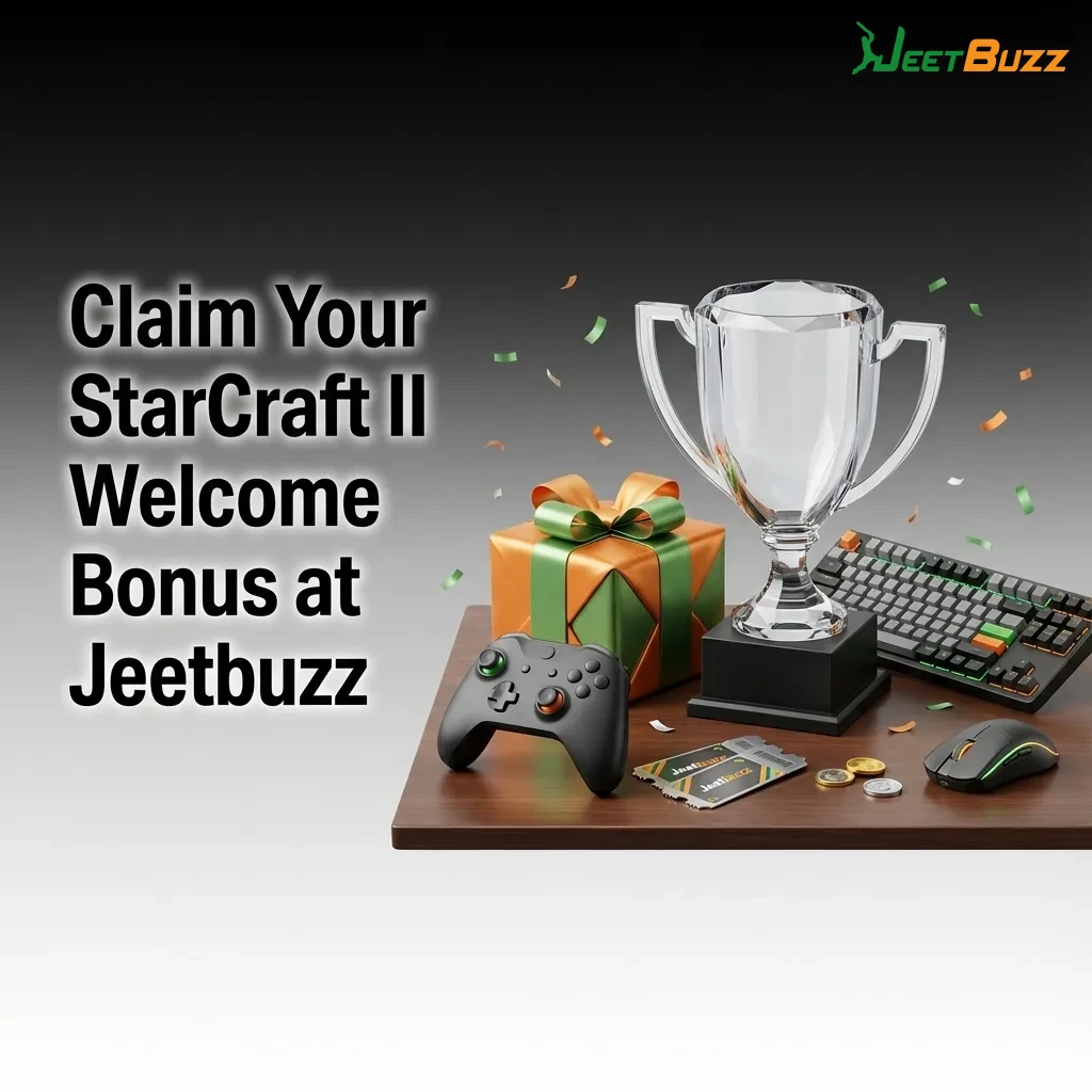 New players claiming welcome bonus at Jeetbuzz Bangladesh for StarCraft II esports betting with deposit and registration process