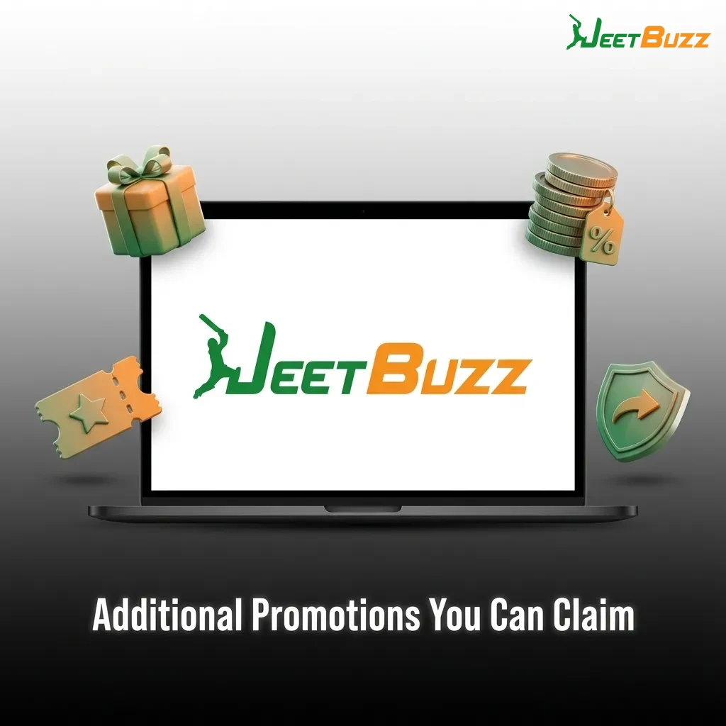 Promotional offers including welcome bonus, reload bonus, cashback, free spins, and referral rewards for betting site — Jeetbuzz in Bangladesh