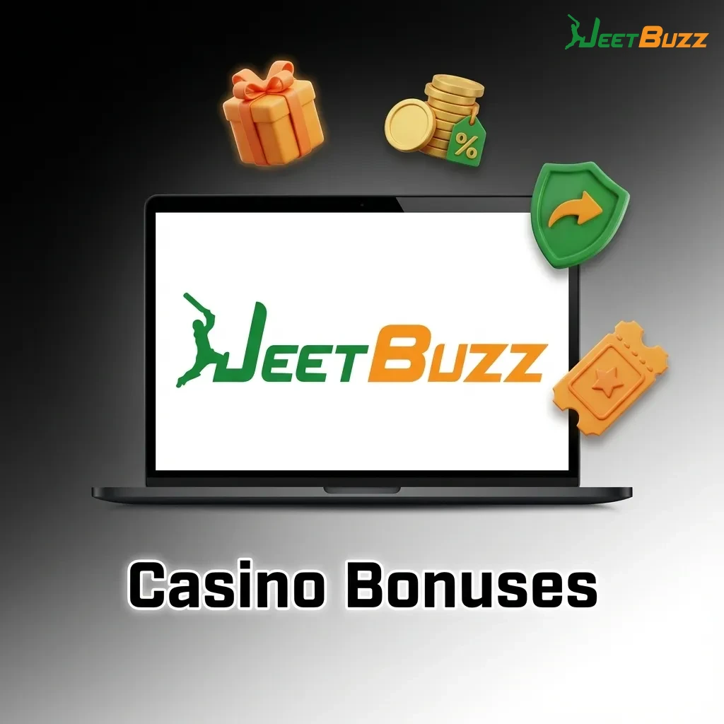 Jeetbuzz Bangladesh casino bonuses including slots reload, free spins, live cashback, and table games offers with wagering terms.