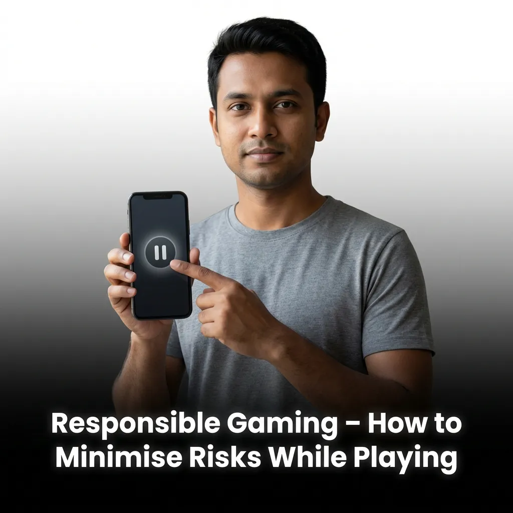 Person reviewing responsible gaming guidelines on a screen showing budget limits and self-control strategies — Jeetbuzz in Bangladesh