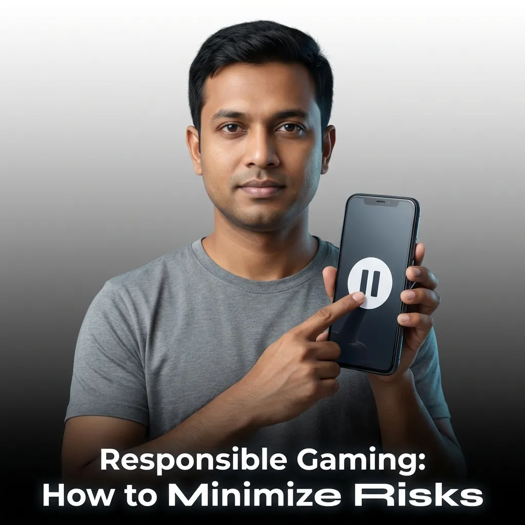 Person setting budget limits on mobile casino app to practice responsible gambling habits — Jeetbuzz in Bangladesh