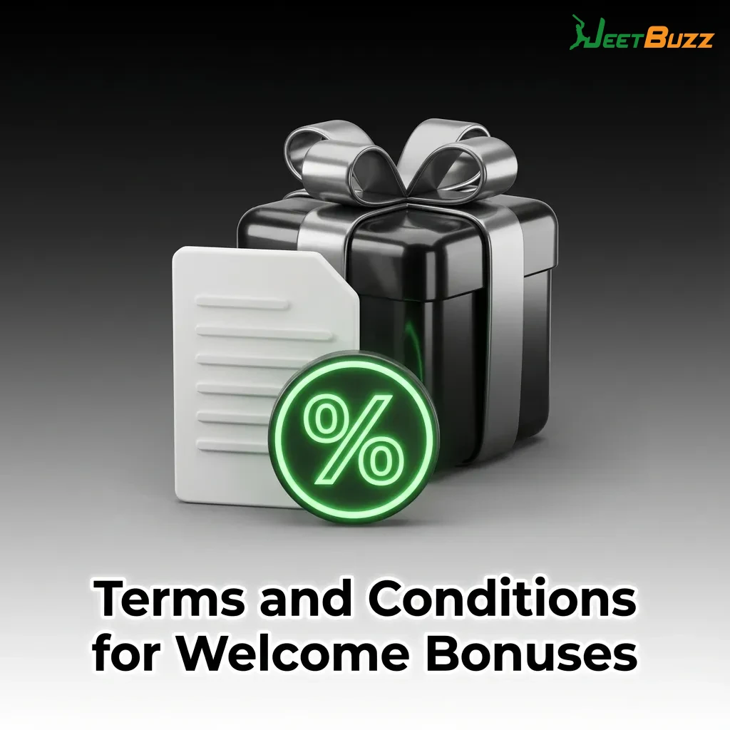 Welcome bonus terms and conditions with wagering requirements and player restrictions listed — Jeetbuzz in Bangladesh