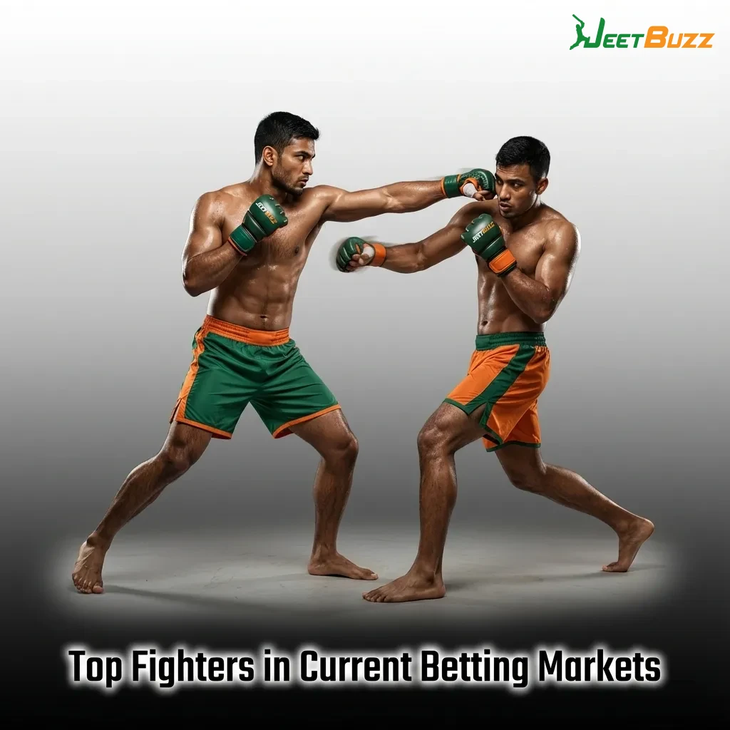 Top MMA fighters including Makhachev, Jones, Volkanovski, and Adesanya dominating current betting markets and odds — Jeetbuzz in Bangladesh